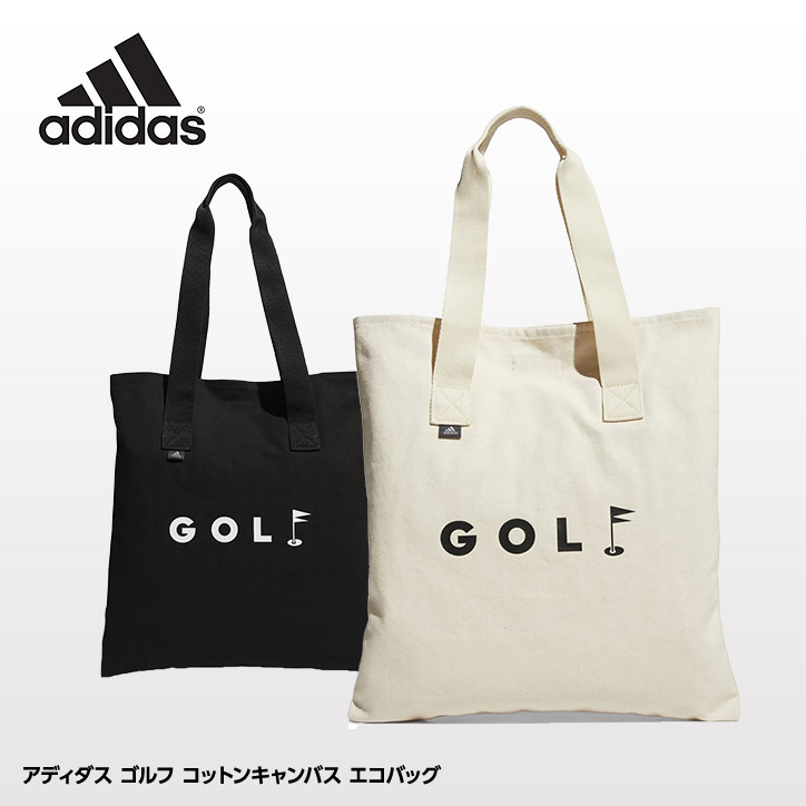 アディダス ゴルフ コットンキャンバス エコバッグ adidasGolf 2022秋冬の通販