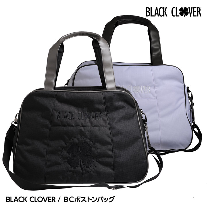 新品 BLACK CLOVER ブラッククローバー ボストンバッグ ブラック