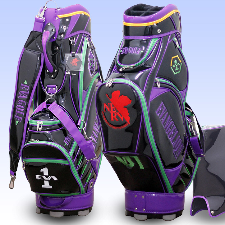 エヴァンゲリオン キャディバッグ 初号機 EVANGELION GOLF  エヴァゴルフ EVA GOLFの説明3