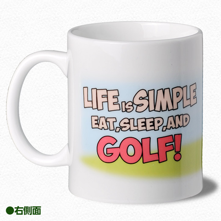 ゴルフマグカップ  LIFE IS SIMPLEの説明3