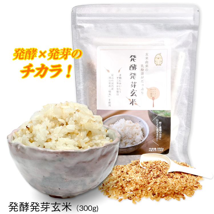 発酵発芽玄米 300g 乳酸菌 ディエイアイコーポレーションの説明1