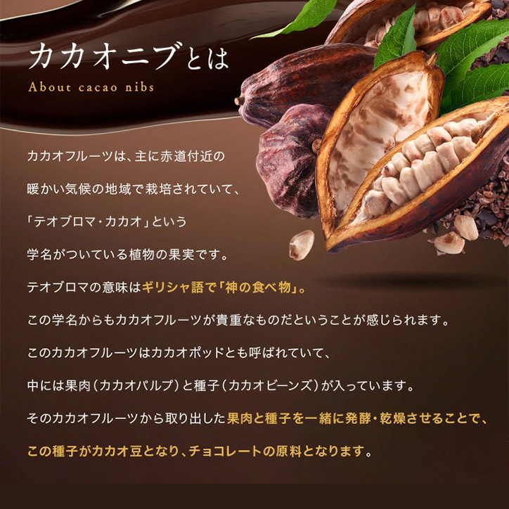 神戸ダブルカカオ チョコレート マキィズの説明3