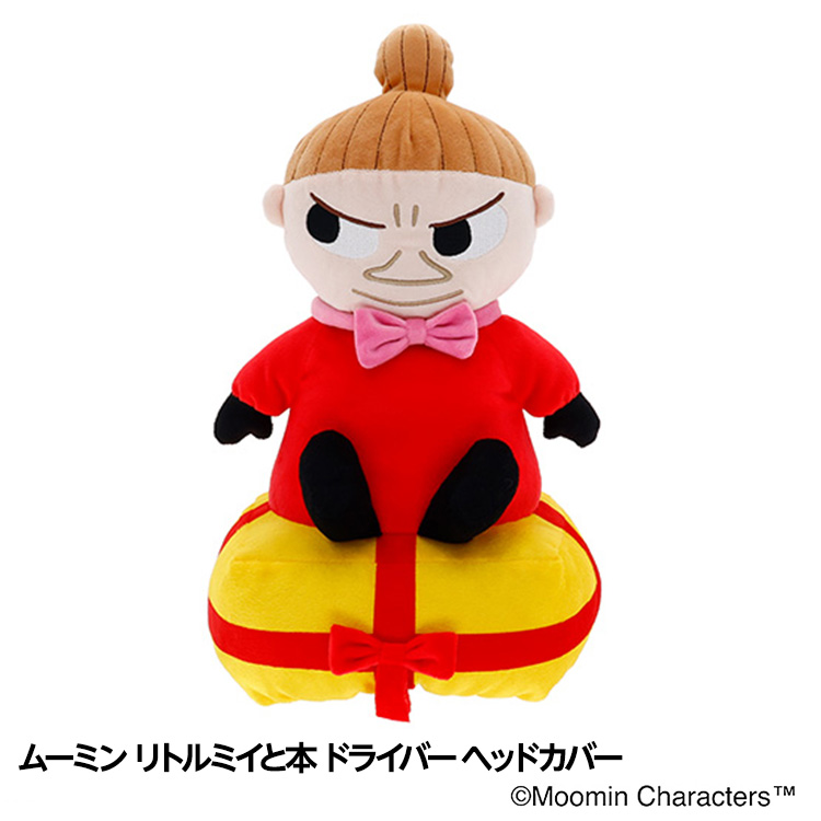 ムーミン リトルミイと本 MOOMIN ドライバー ヘッドカバー DR用の説明1