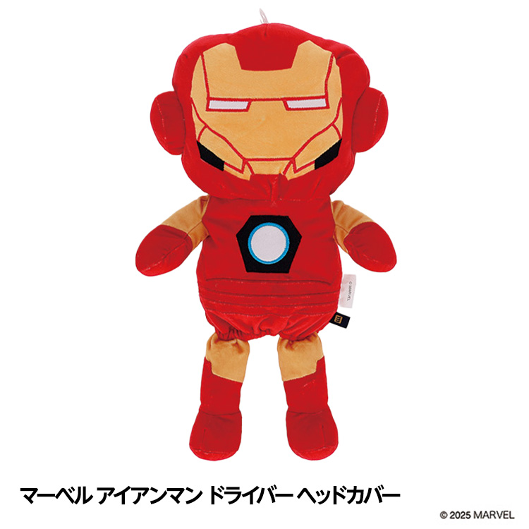 マーベル Marvel アイアンマン ドライバー ヘッドカバー DR用の説明1