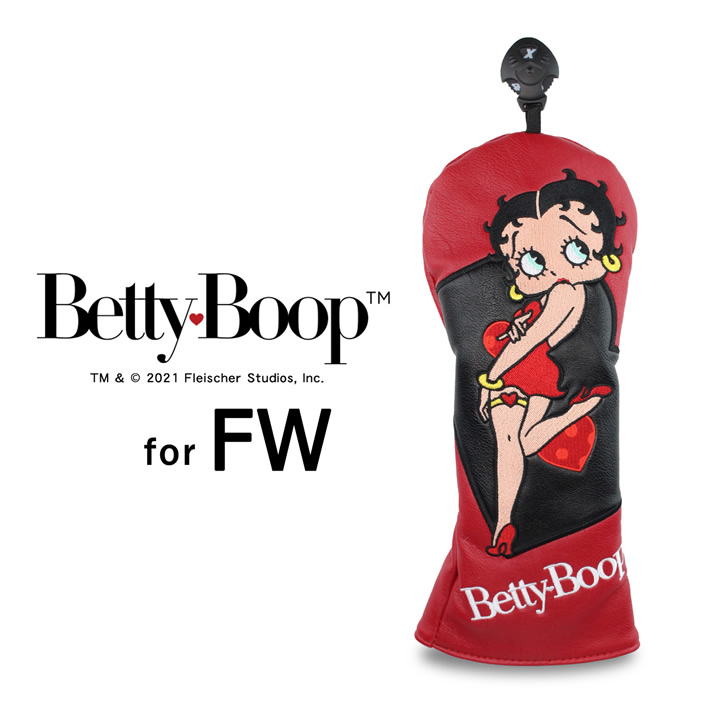 ベティーブープ Betty Boop ヘッドカバー フェアウェイウッド/FW用の説明1