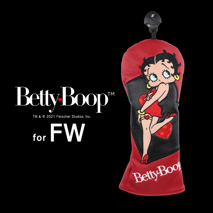 ベティーブープ Betty Boop ヘッドカバー フェアウェイウッド/FW用の説明2
