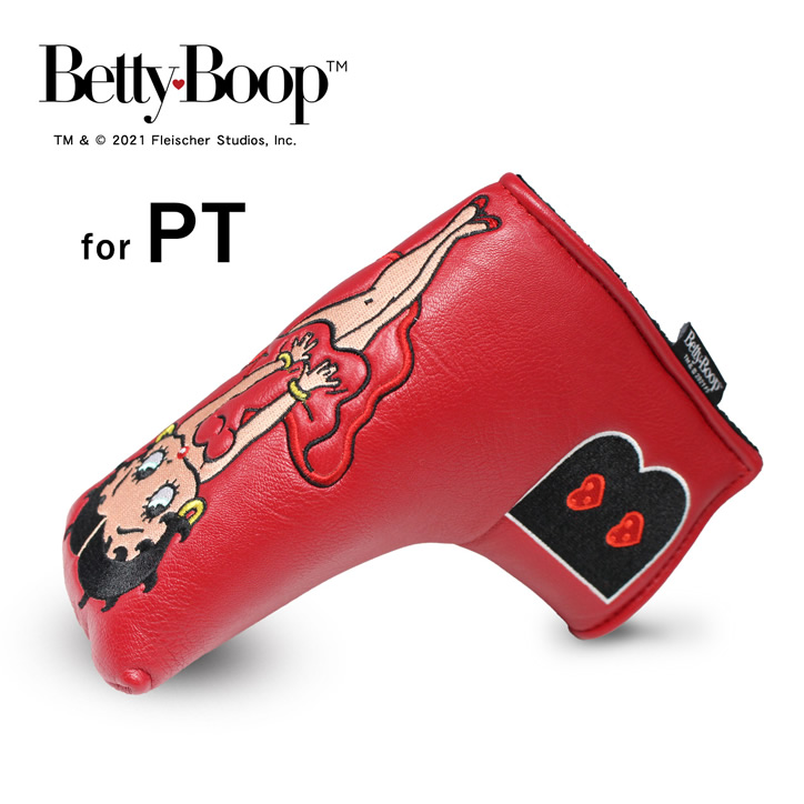 ベティーブープ Betty Boop パターカバー ブレード/ピン型の説明1