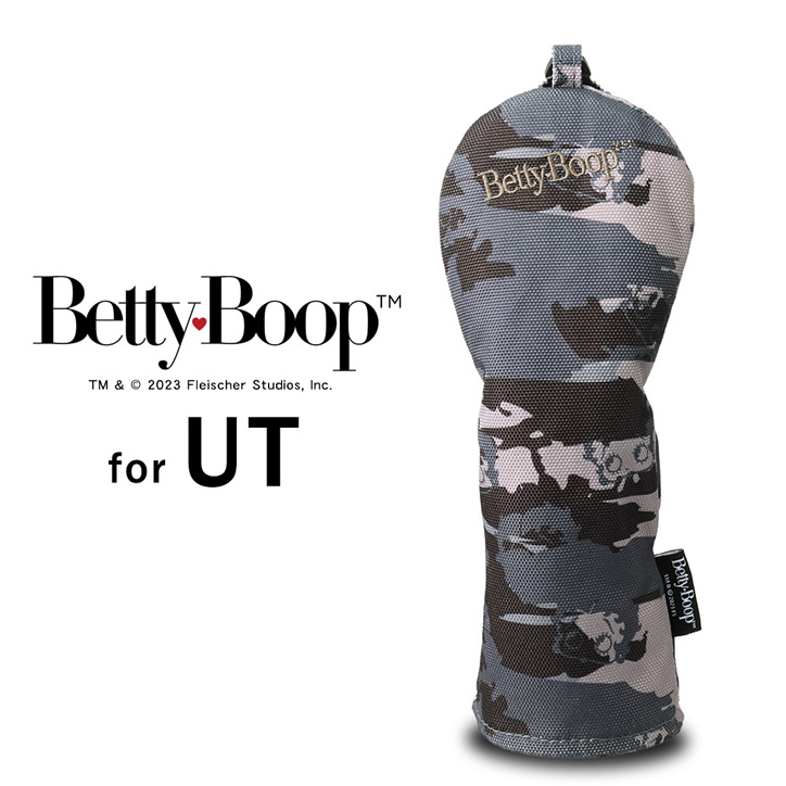 ベティーブープ Betty Boop カモ  ヘッドカバー ユーティリティー/UT用の説明1