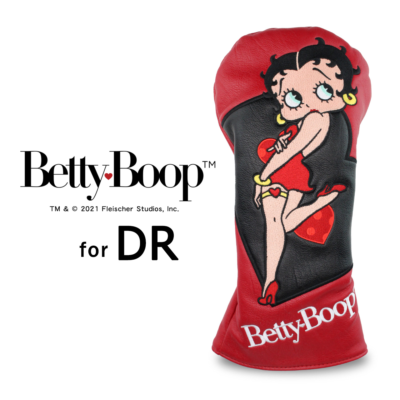 ベティーブープ Betty Boop ヘッドカバー ドライバー/DR用の説明1