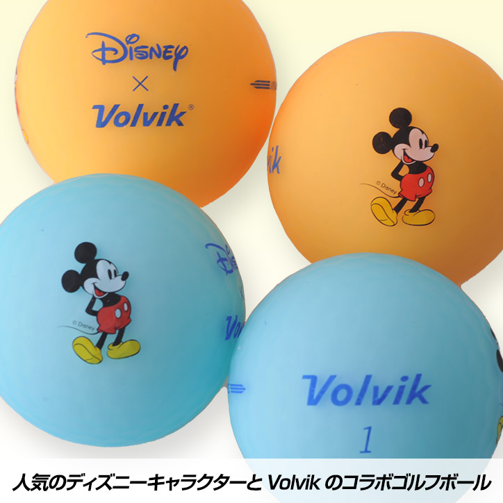 Volvik ディズニー ゴルフボールギフトパック ミッキー Disney Gift Pack 1 0 Mickey の通販