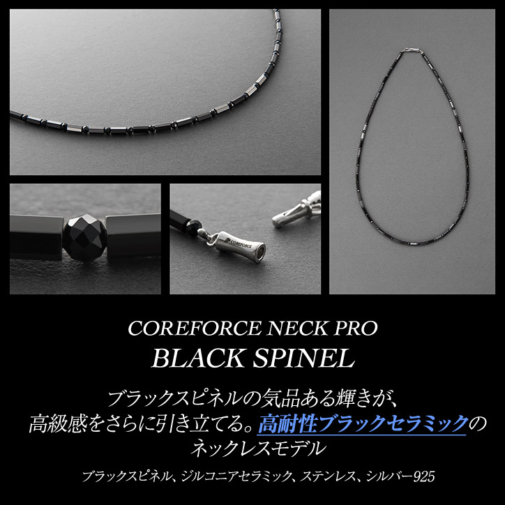 お買い上げで送料無料 COREFORCE NeckPro BlackSpinel 44cm www.esn