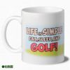 ゴルフマグカップ  LIFE IS SIMPLE3