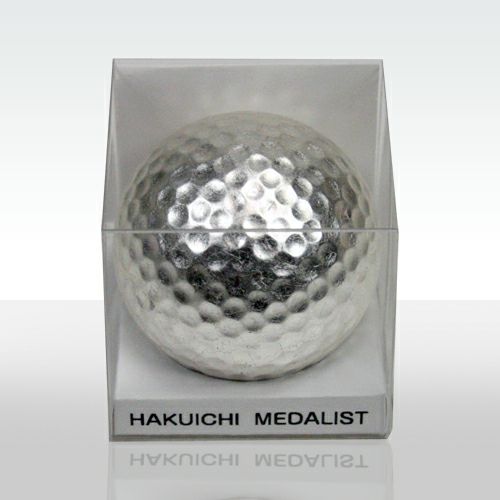 銀箔ゴルフボール メダリスト（銀）1個3