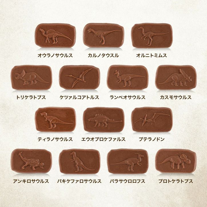 恐竜チョコレート ジュラシックショコラ 255