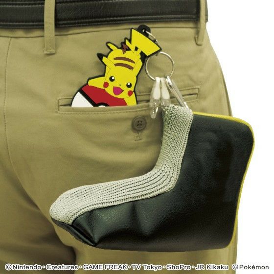 ポケットモンスター（ポケモン） ピカチュウ パターカバーホルダー＆ネームプレート（ラバータイプ）2