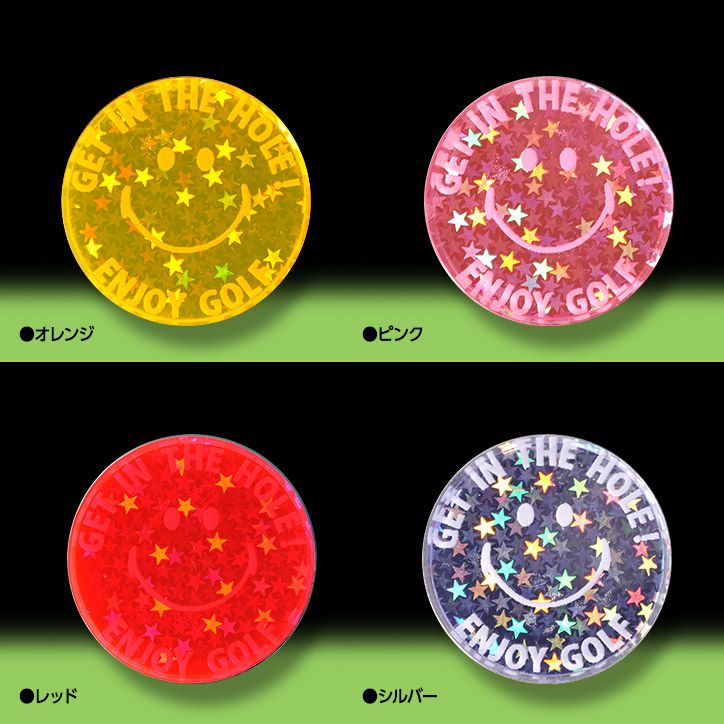 驚きの見やすさ 集光マーカー（ゴルフマーカー） MARUA3