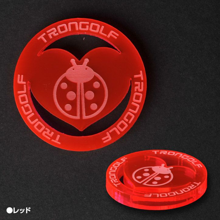 TRON トロン ゴルフ マーカー ハート 40mm6