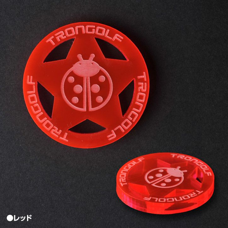 TRON トロン ゴルフ マーカー スター 40mm6