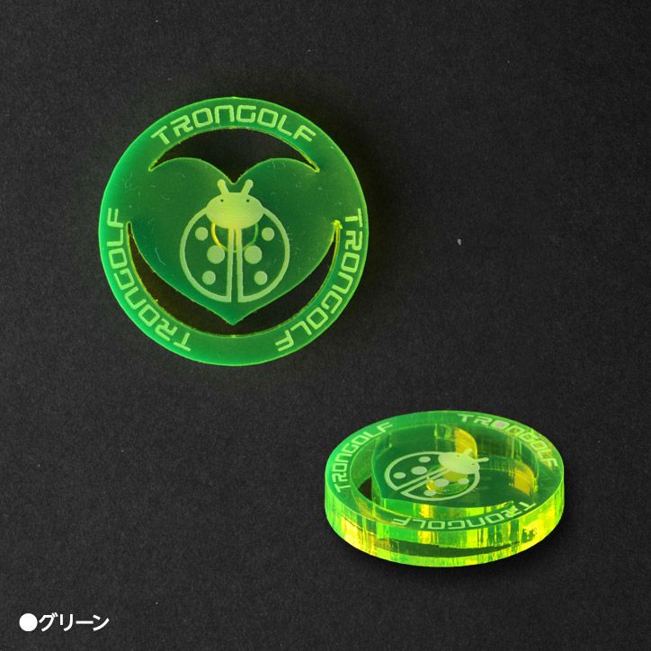 TRON トロン ゴルフ マグネットマーカー 真円型ハート4