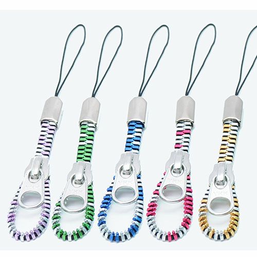 YKKジッパーストラップ 携帯ストラップ（小） 5種類のカラー AM-314の通販