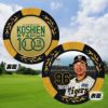 阪神タイガース #96 筒井壮外野守備走塁兼分析担当コーチ 甲子園球場100周年 ゴルフ マーカー（カジノチップマーカー）2