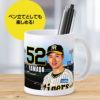 阪神タイガース グッズ #82 山田勝彦ファームバッテリーコーチ マグカップ5