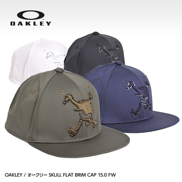 オークリー スカル フラットブリムキャップ OAKLEY SKULL FLAT BRIM