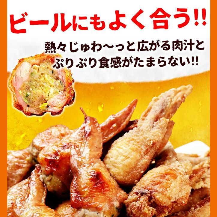 パネル付き目録 水郷のとりやさん 手羽先餃子20本 （A40） スプーングルメ8