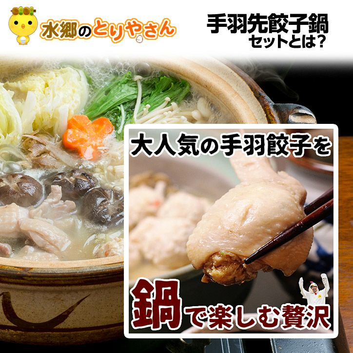 パネル付き目録 水郷のとりやさん 手羽先餃子鍋セット （A41） スプーングルメ4