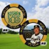 阪神タイガース #87 野村克則ファームバッテリーコーチ 甲子園球場100周年 ゴルフ マーカー（カジノマーカー カジノチップマーカー）2