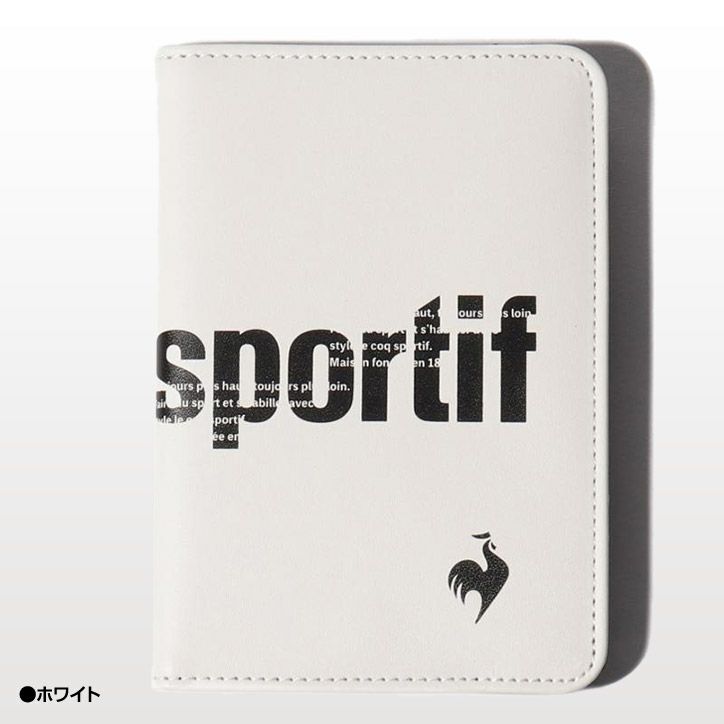 ルコックスポルティフ ロゴデザイン スコアカードケース QQBTJX07 2022秋冬4