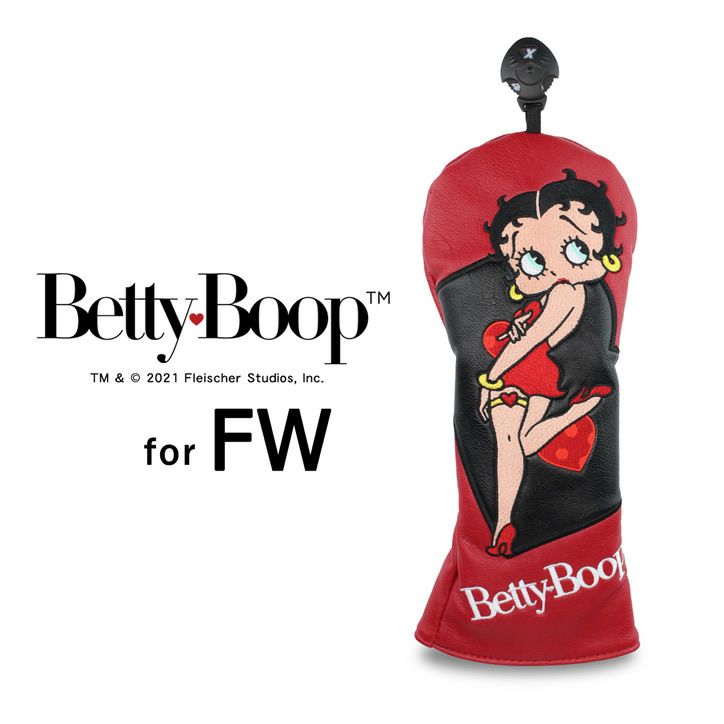 ベティーブープ Betty Boop ヘッドカバー フェアウェイウッド/FW用1