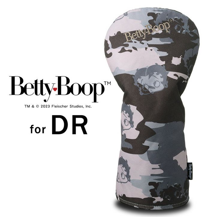 ベティーブープ Betty Boop カモ  ヘッドカバー ドライバー/DR用1