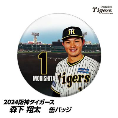 2023 Hanshin Tigers Jersey Home Morishita #1