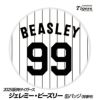 阪神タイガース #99 ジェレミー・ビーズリー 缶バッジ（背番号）1