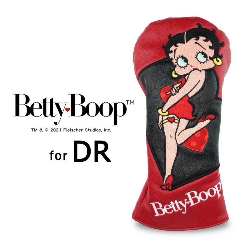 ベティーブープ Betty Boop ヘッドカバー ドライバー/DR用1