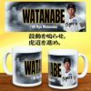 阪神タイガース #89 渡辺亮ファーム投手コーチ  甲子園球場100周年記念 マグカップ2