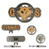 読売ジャイアンツ クリップマーカー ゴルフ マーカー　レザックス2