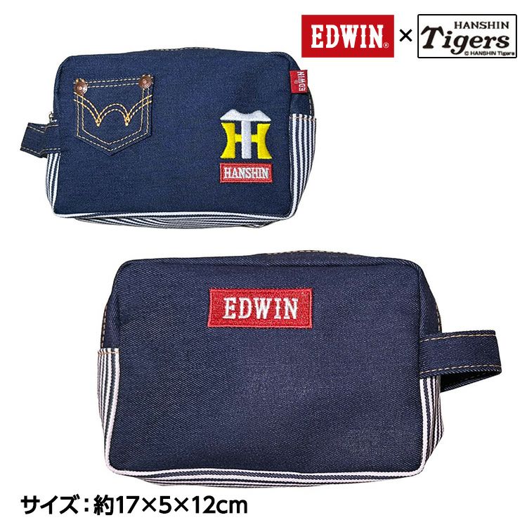 阪神タイガース EDWIN×TIGERS スクエアポーチ2