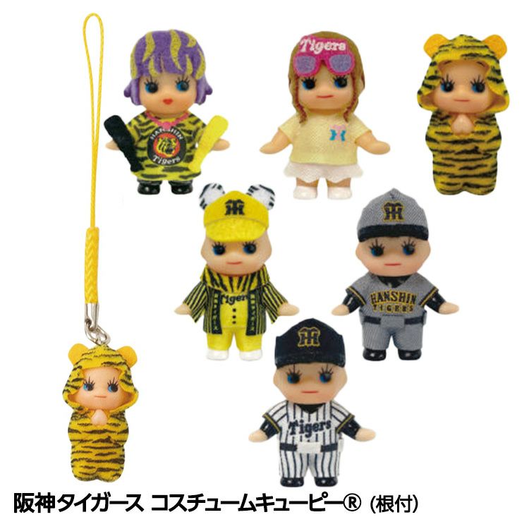 阪神タイガース キューピー 根付の通販