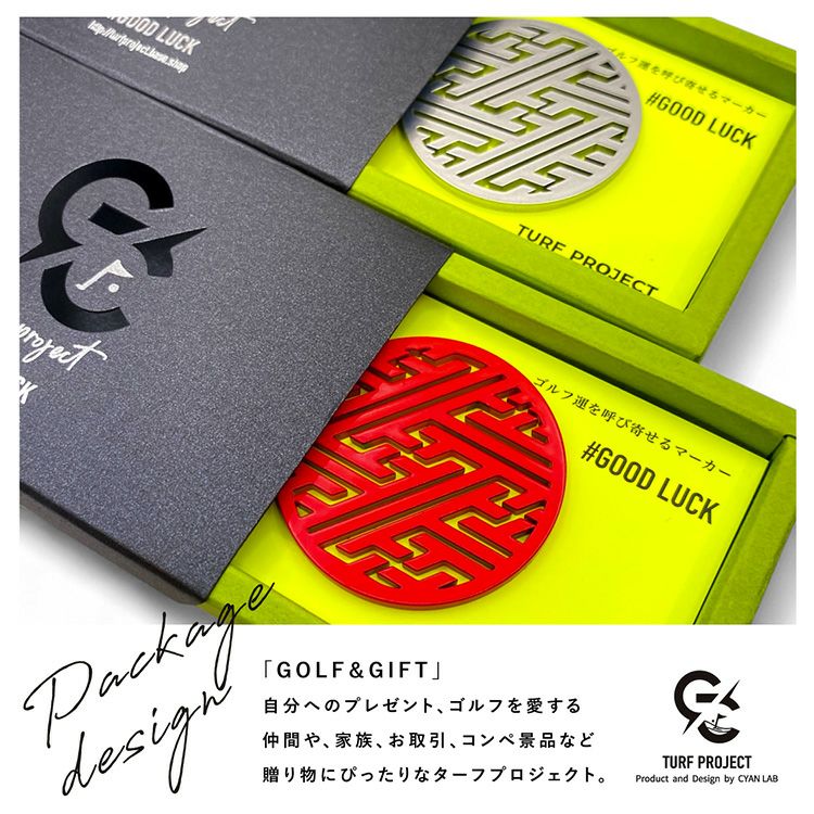 TURF PROJECT ターフプロジェクト GOOD LUCK メタルマーカー 紗綾（さや）6
