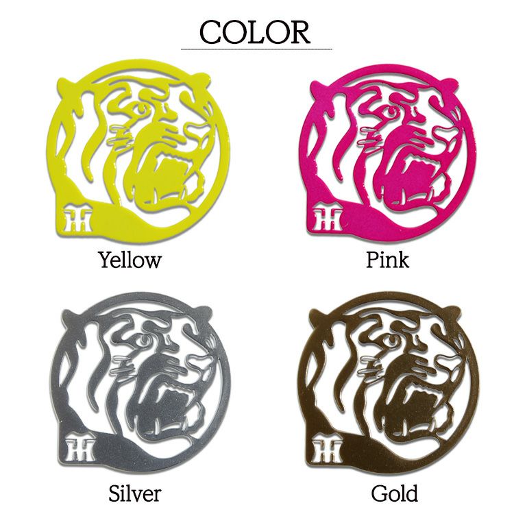 阪神タイガース メタルマーカー ゴルフマーカー 虎デザイン2