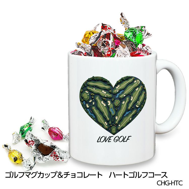 バレンタイン チョコレート 2026 ゴルフマグカップ＆チョコレート